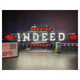 Indeed Brewing neon sign
