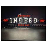 Indeed Brewing neon sign