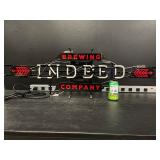 Indeed Brewing neon sign