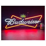 Budweiser  bowtie neon sign