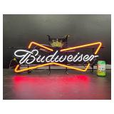 Budweiser  bowtie neon sign