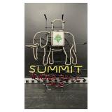 Summit India Pale Ale with elephant, neon sign