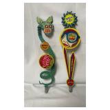 Lot of 2 Magic Hat tap handles, Electric Peel Grapefruit IPA and Stealin
