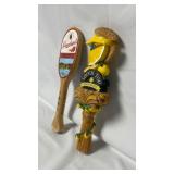 Lot of 2 tap handles: Leinenkugel