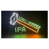 Long Hammer neon sign
