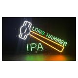 Long Hammer neon sign