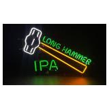 Long Hammer neon sign