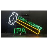 Long Hammer neon sign