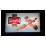 Schmidt light up pheasant sign, NOS