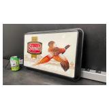 Schmidt light up pheasant sign, NOS