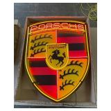 Porsche logo, NIB neon sign