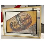 Michelob Golden Draft mirror, NOS