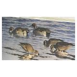 E&J Brandy and Ducks Unlimited 1993 Limited Edition mirror, numbered, NOS