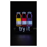 Vitamin Water, "Try It" - neon sign