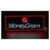 Moneygram neon sign