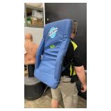 Lot of 2 items: Dos Equis cooler and Blue Moon folding chair / backpack