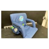 Lot of 2 items: Dos Equis cooler and Blue Moon folding chair / backpack