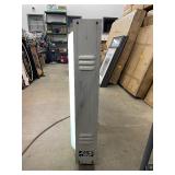 Schmidt Beer outdoor, lighted, commercial sign. Aluminum extrusion cabinet with embossed plastic sign face.