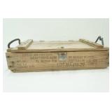 Authentic US Military Ammunition Crate