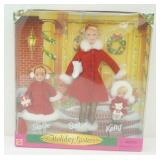 1998 Barbie Holiday Sisters Gift Set. Mattel. vintage new in the box