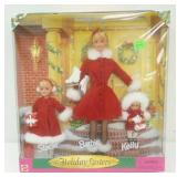 1998 Barbie Holiday Sisters Gift Set. Mattel. UNOPENED