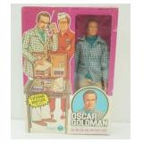 Vintage 1977 Kenner Six Million Dollar Man Oscar Goldman Action Figure. UNOPENED.