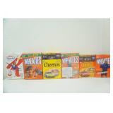 UNOPENED Collectible Cereal Boxes. Cheerios, Wheaties, Special K
