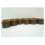 Antique Hand Carved Wooden Treadle Sewing Machine Drawers