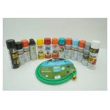 Spray Paint & NEW Leader Garden Hose