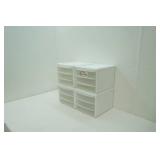 4ct 3 drawer Sterilite storage containers