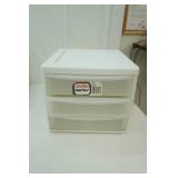 4ct 3 drawer Sterilite storage containers