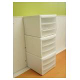 3ct 3 drawer Sterilite storage containers