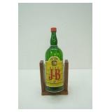 Vintage J&B Rare Blend Scotch Whisky 1 Gallon Display Bottle 21" tall