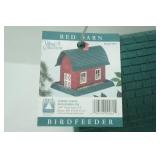NEW Red Barn Birdfeeder