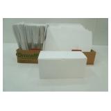 White Gift Boxes. NEW 8.75"x4"x4.25"