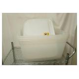 3 Large Sterilite Totes with Lids