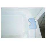 Large Clear Rubbermaid Tote 36"x15"x14"