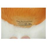 Vintage Betty Jane Carter Musical Porcelain Cat Doll. Perfect Pet Series "Mrs. Santa Claws"