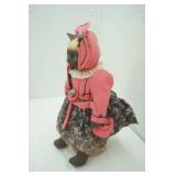 Vintage Betty Jane Carter Musical Porcelain Cat Doll. Penny Puss?