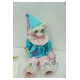 Vintage Betty Jane Carter Musical Porcelain Cat Doll. Perfect Pet Series "Rudy Tootie" #3456/5000