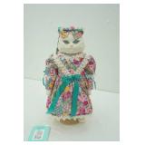 Vintage Betty Jane Carter Musical Porcelain Cat Doll. Perfect Pet Series "Sugar" #167/500