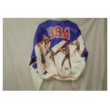 Vintage 1992 USA Olympic Basketball Team Paper Jacket. Never Worn.