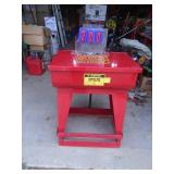 Just Rite parts washing bin. Foot operated door. New. Never used. As shown.