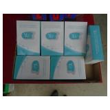 Flat of 6 thermo temperatures probes. New in the box. As shown.
