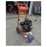 Murray 3200 psi gas powered pressure washer. As new condition. With hose & wand. As shown.