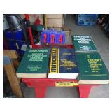 4 automotive manuals. As shown.
