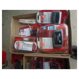 2 flats of garage door opener & parts. As shown.