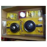 2 flat of air compressor parts. New in tha package. As shown.