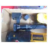 Dewalt sawzall. Tested & works. With rechargeable flashlight. As shown.