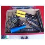 Flat of tools. As shown.